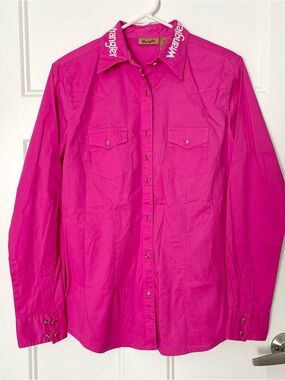 Wrangler Hot Pink Western Women’s Rodeo Shirt